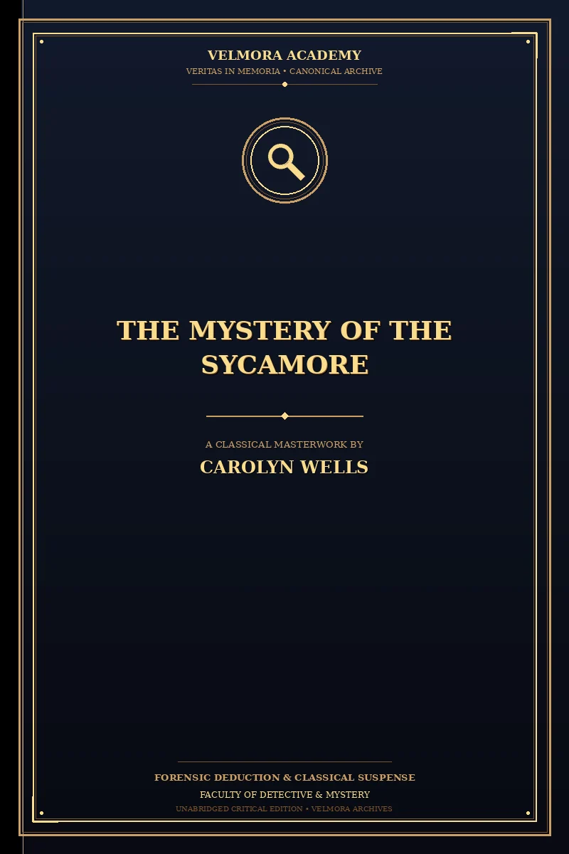 The Mystery of the Sycamore