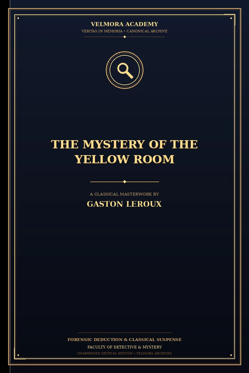 Cover of The Mystery of the Yellow Room