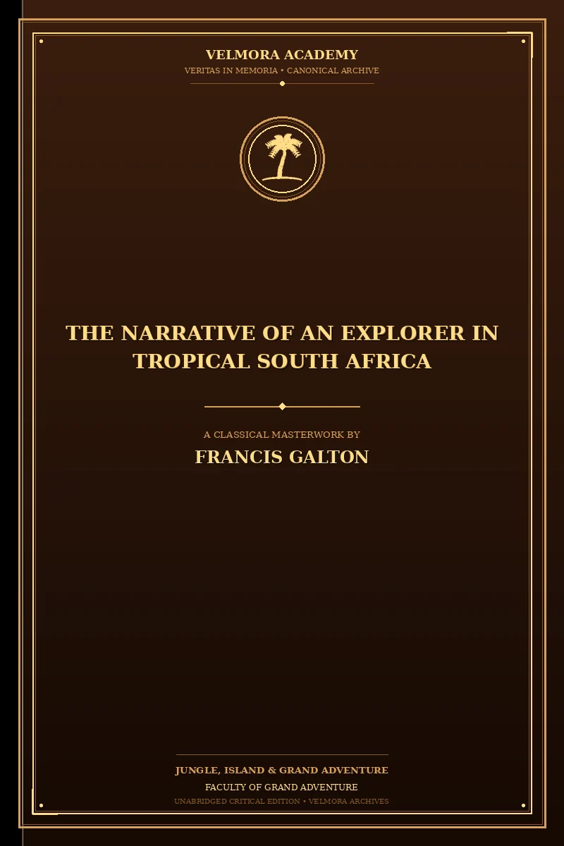 The narrative of an explorer in tropical South Africa