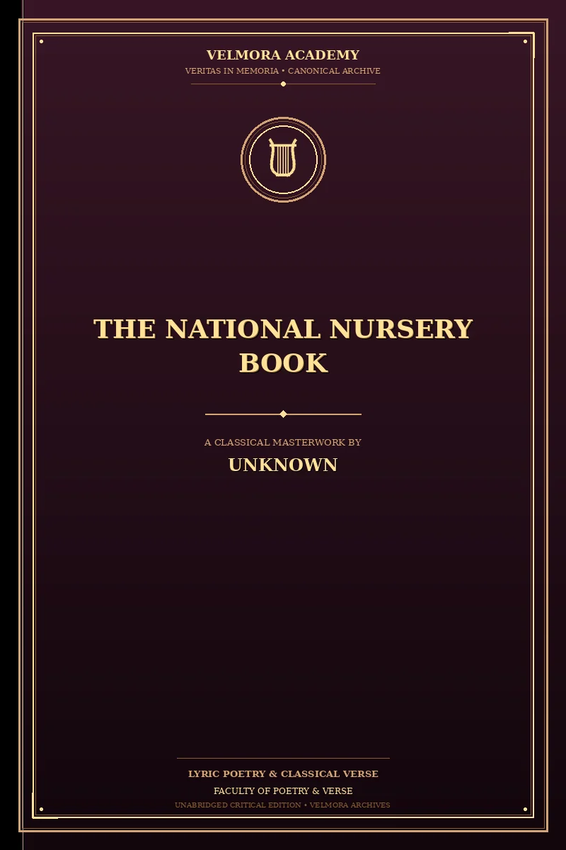 Cover of The National Nursery Book