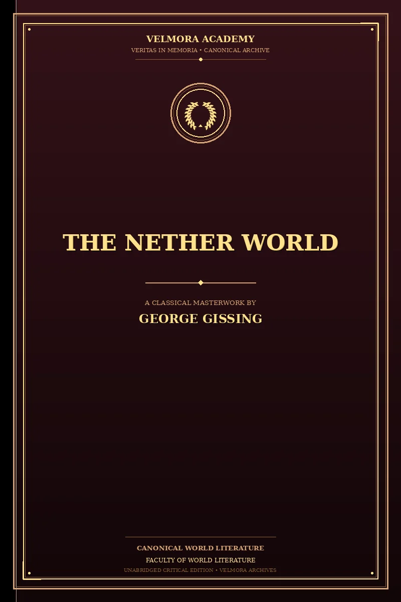 Cover of The Nether World