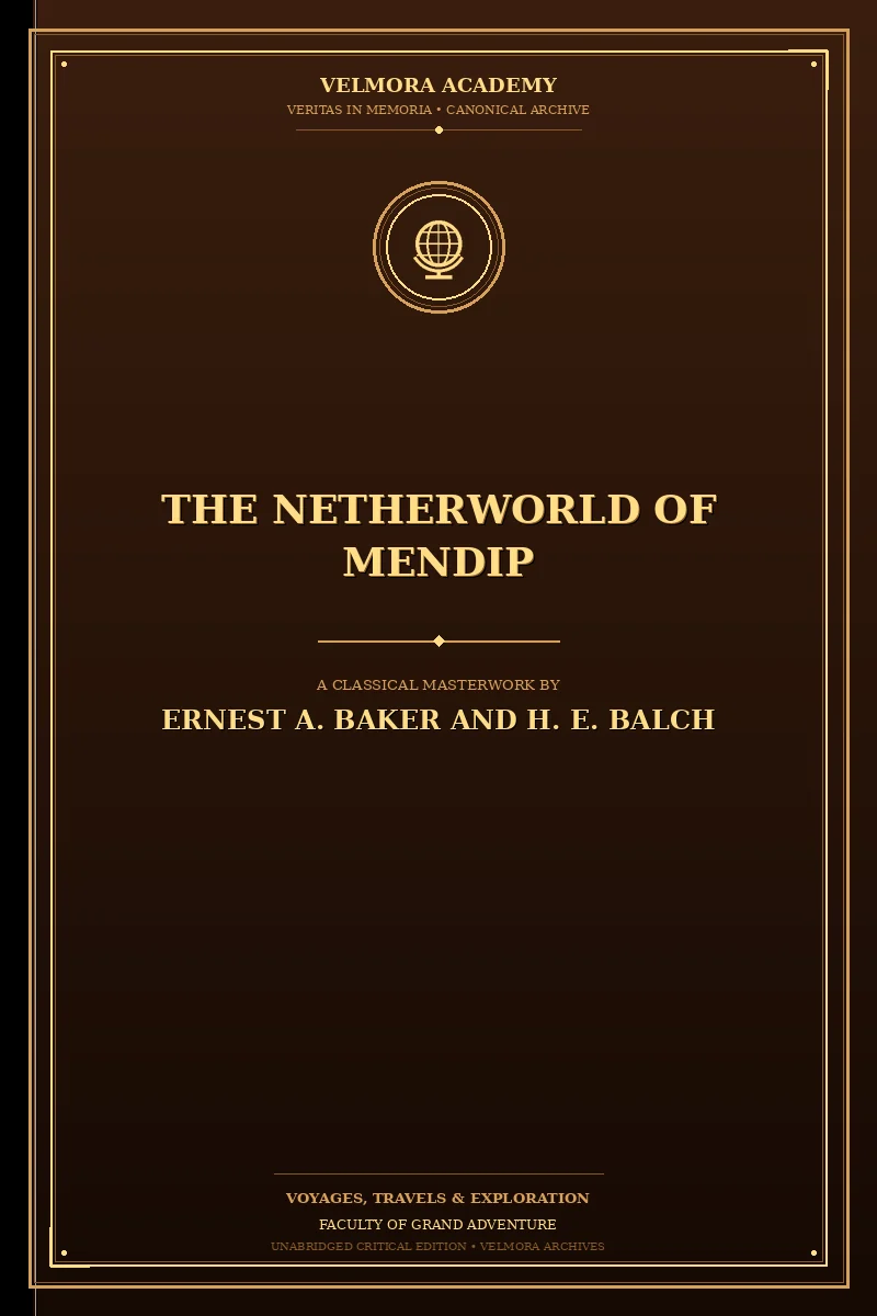 The Netherworld of Mendip