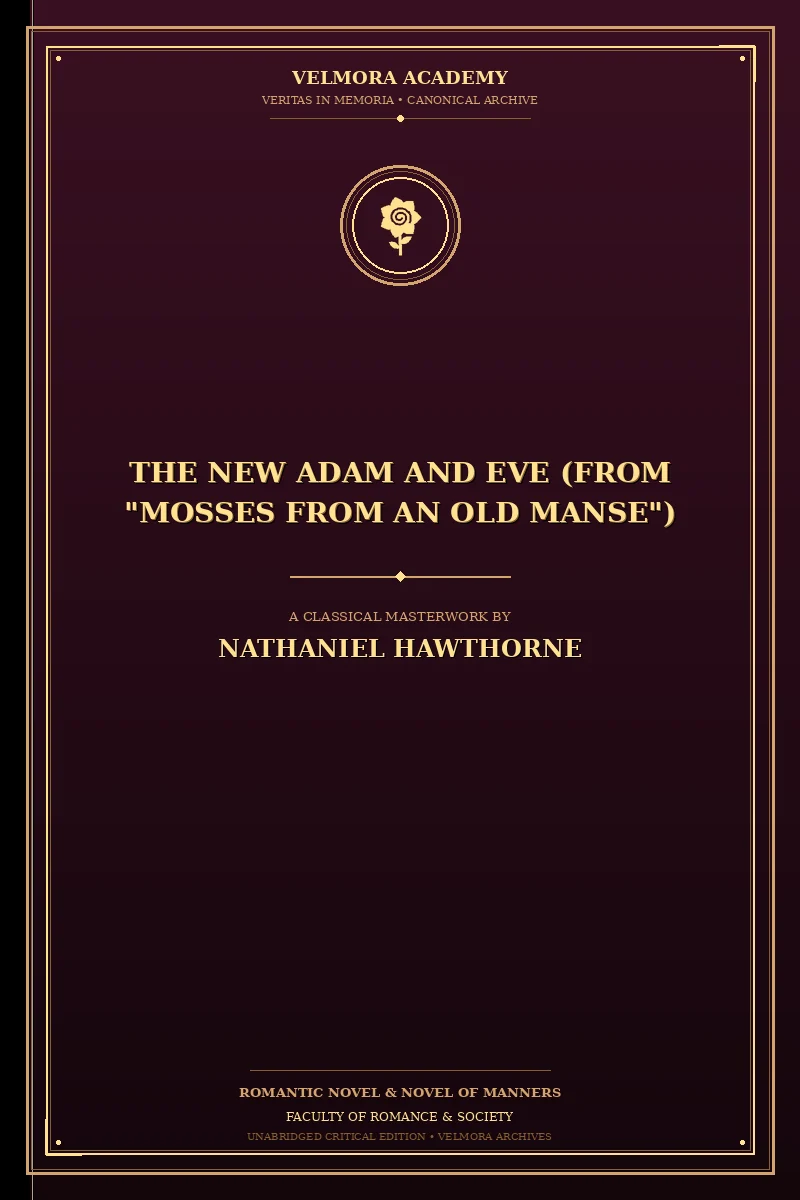 Cover of The New Adam and Eve (From "Mosses from an Old Manse")