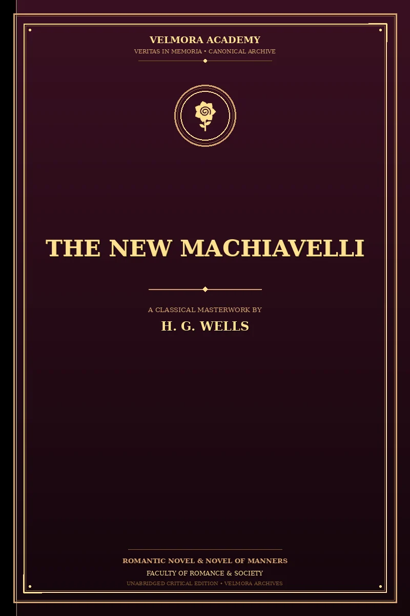Cover of The New Machiavelli