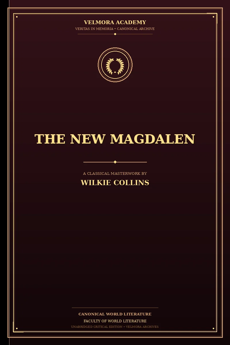 Cover of The New Magdalen