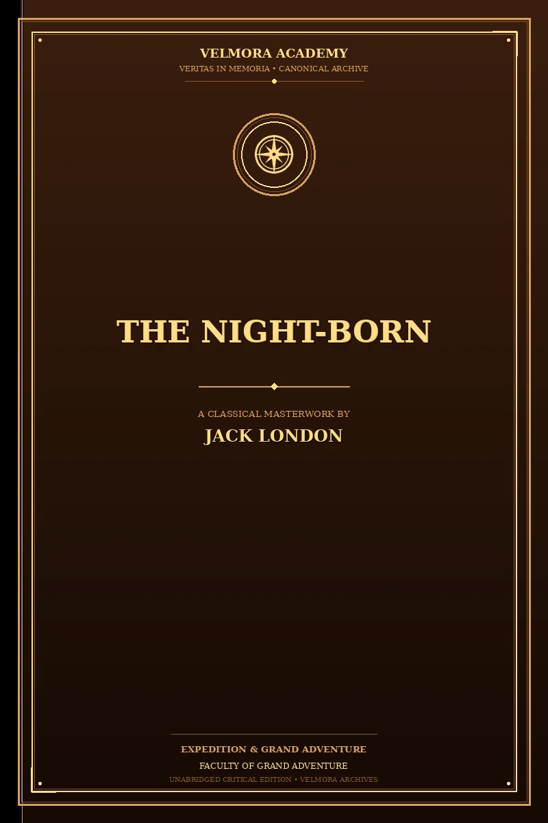 Cover of The Night-Born
