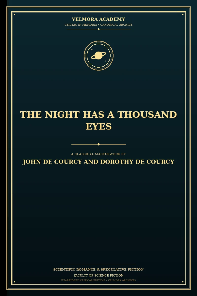 Cover of The Night Has a Thousand Eyes