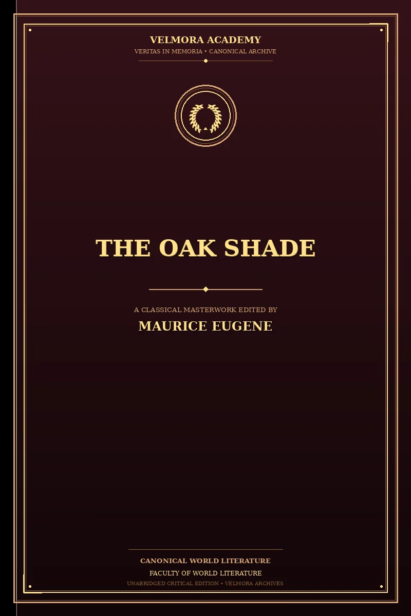 Cover of The oak shade