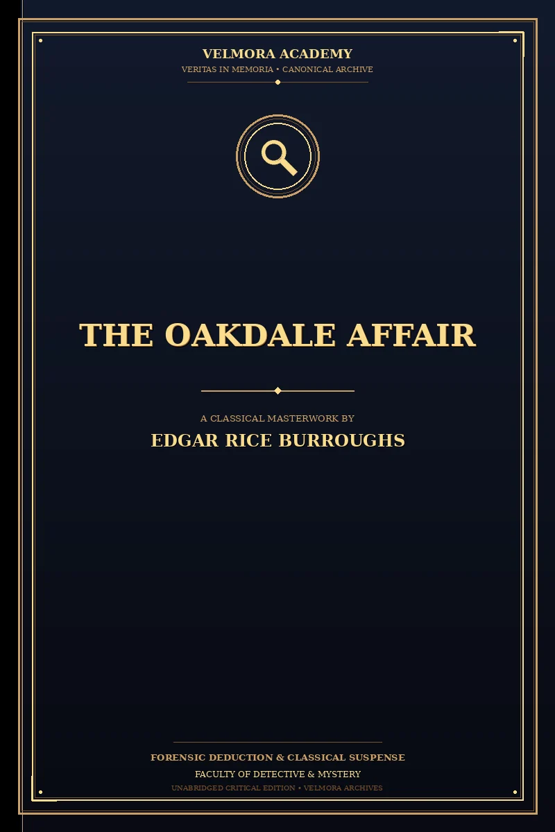 The Oakdale Affair