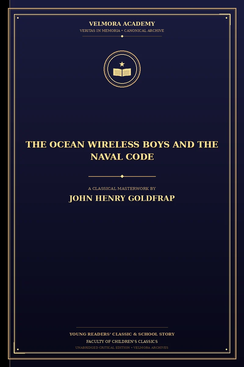Cover of The Ocean Wireless Boys and the Naval Code