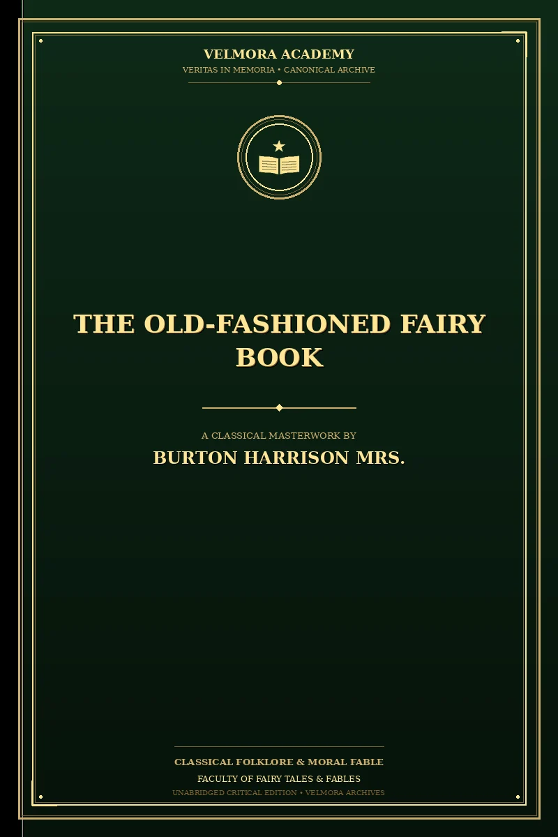 Cover of The Old-Fashioned Fairy Book