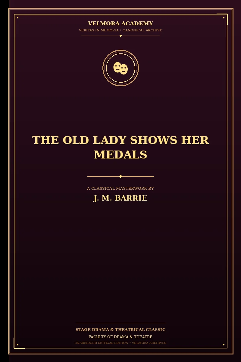 Cover of The old lady shows her medals