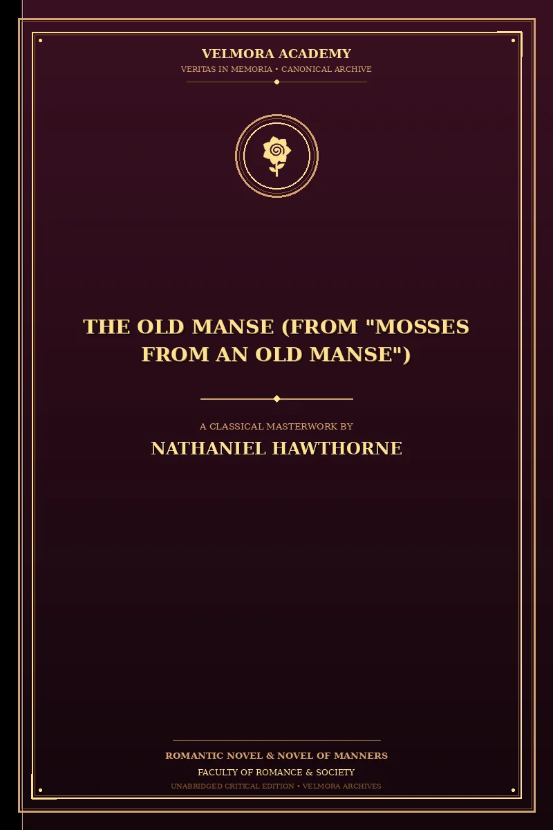 Cover of The Old Manse (From "Mosses from an Old Manse")