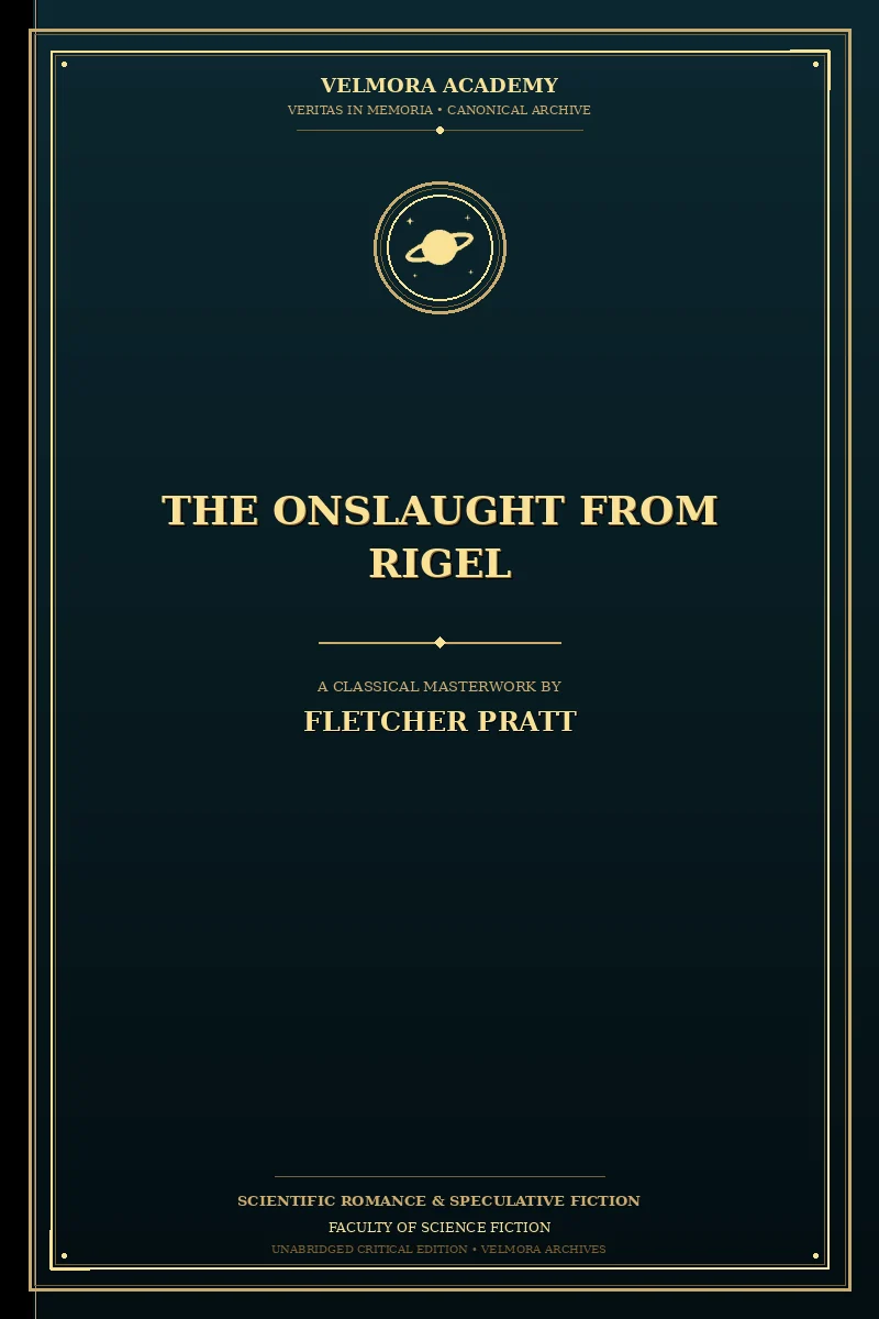 The Onslaught from Rigel