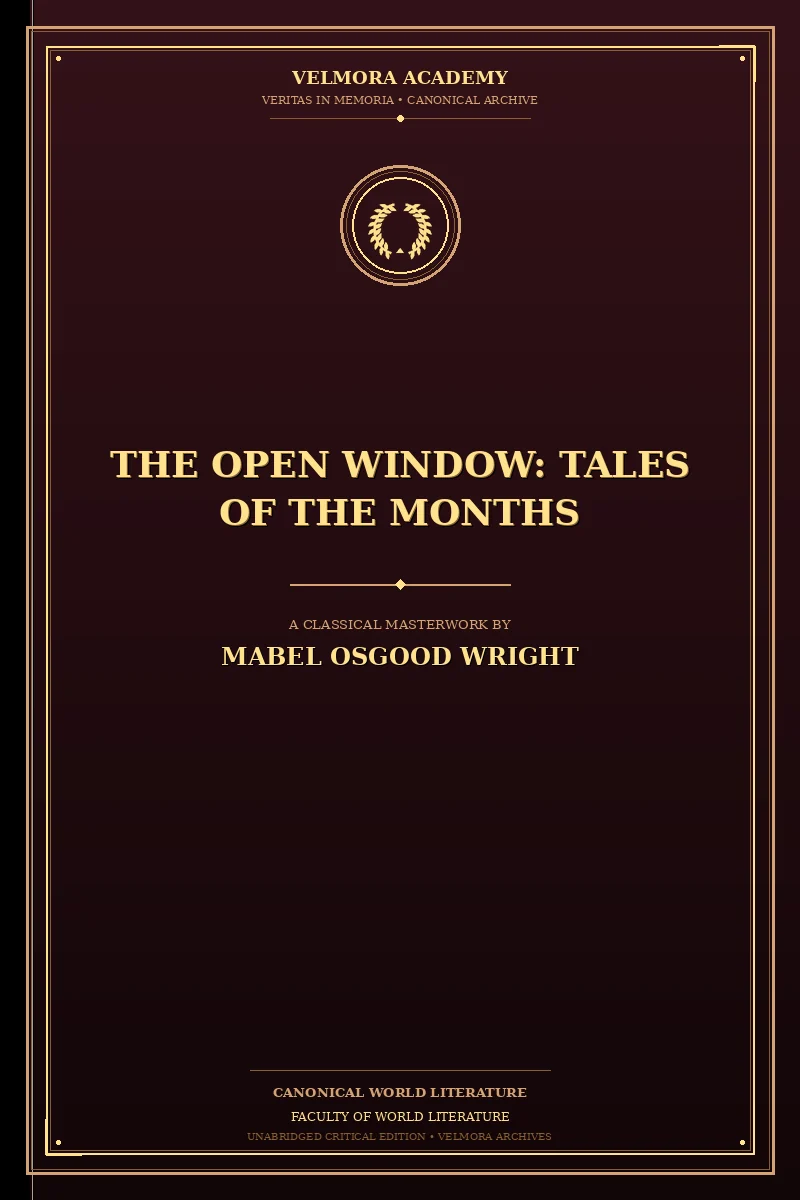 Cover of The Open Window: Tales of the Months
