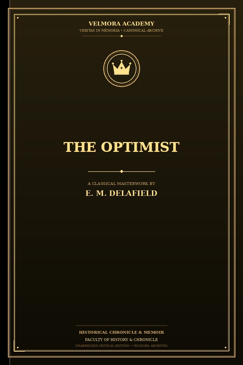 Cover of The optimist