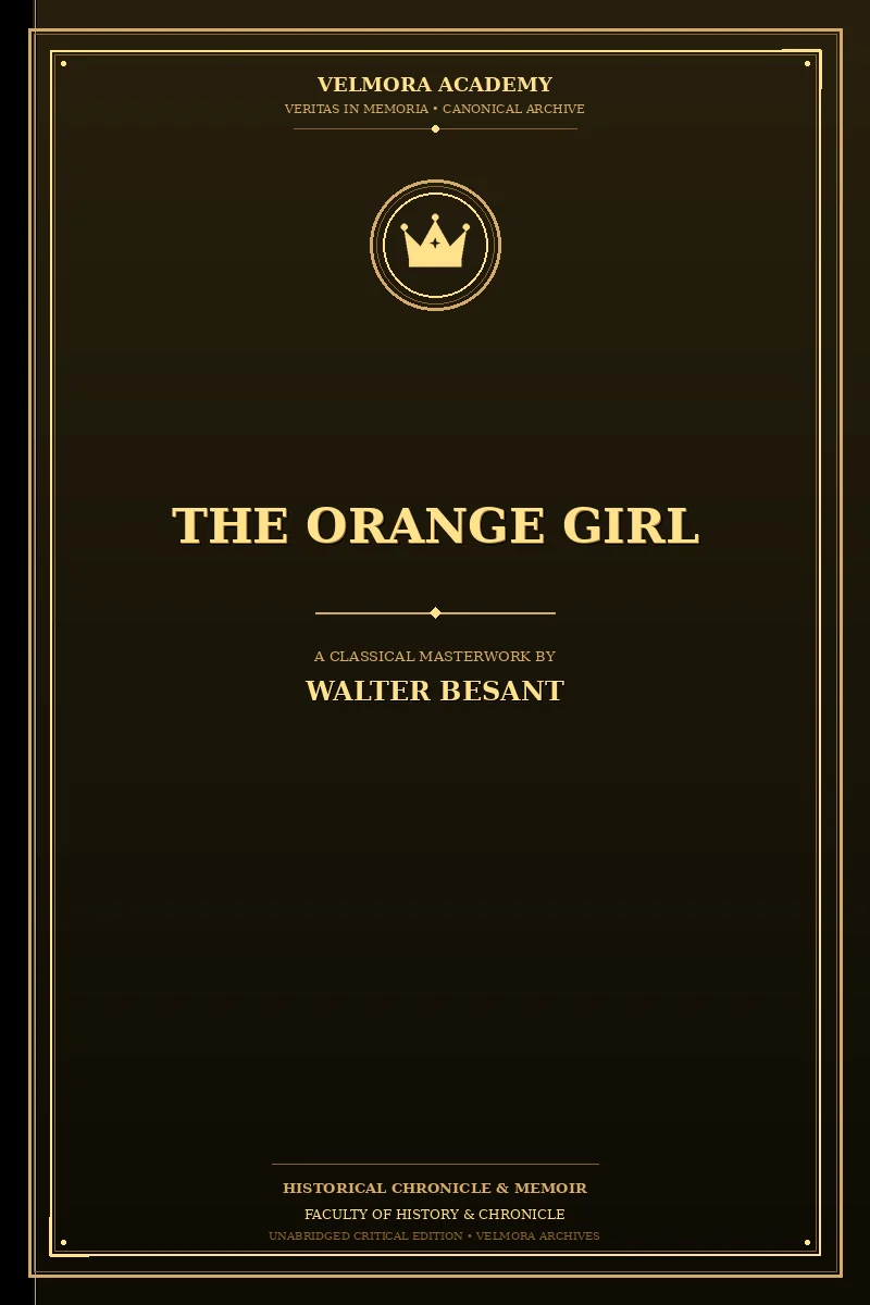 Cover of The Orange Girl