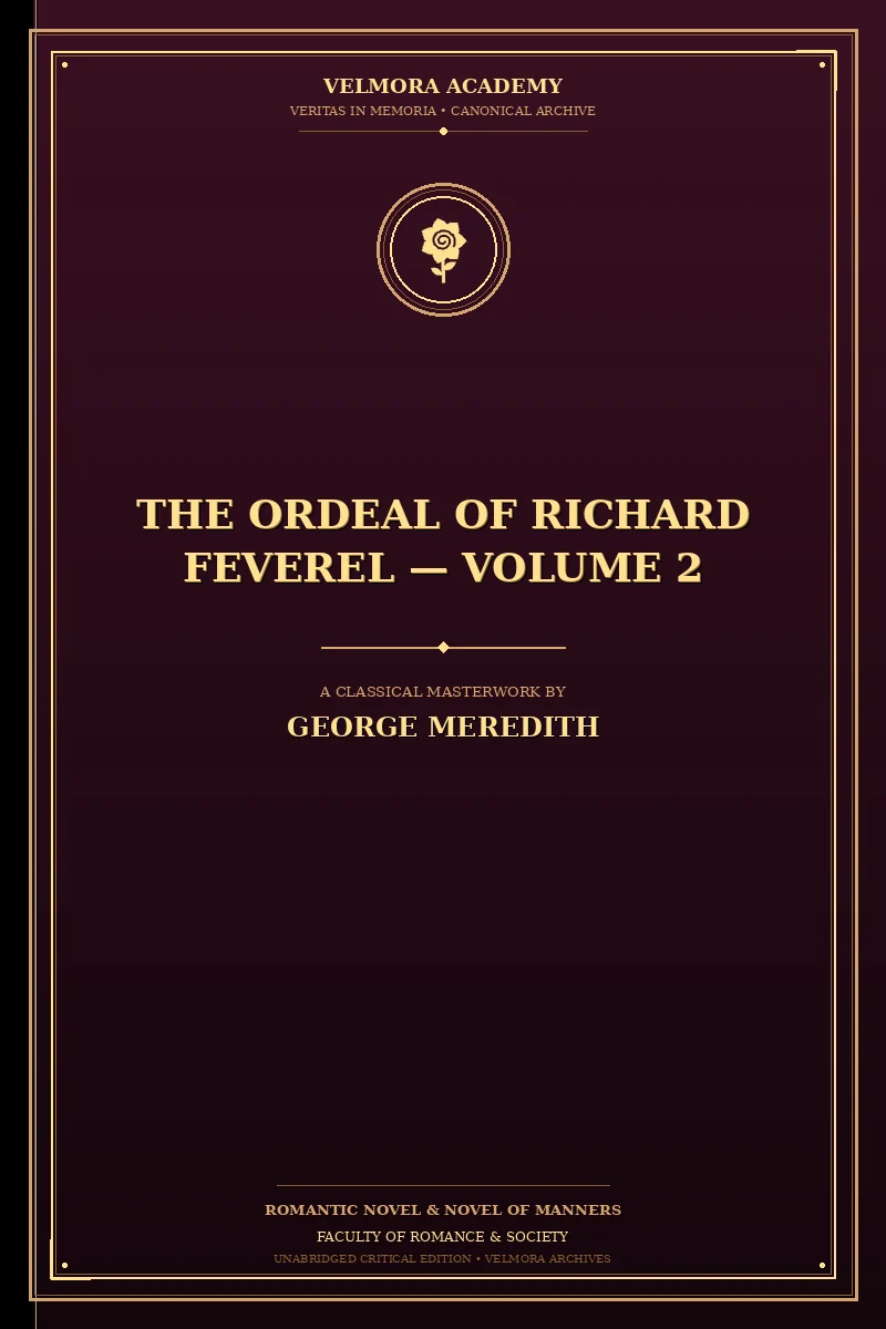 Cover of The Ordeal of Richard Feverel — Volume 2