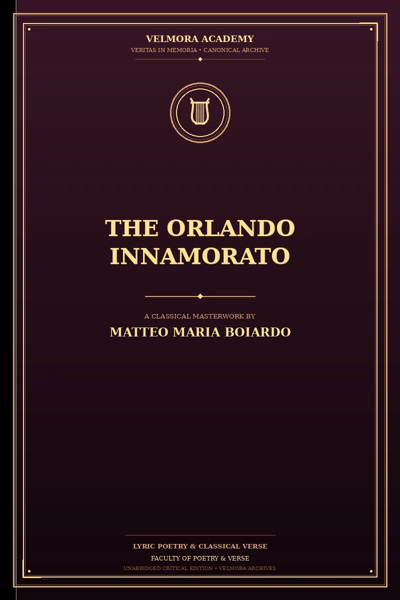 The Orlando Innamorato