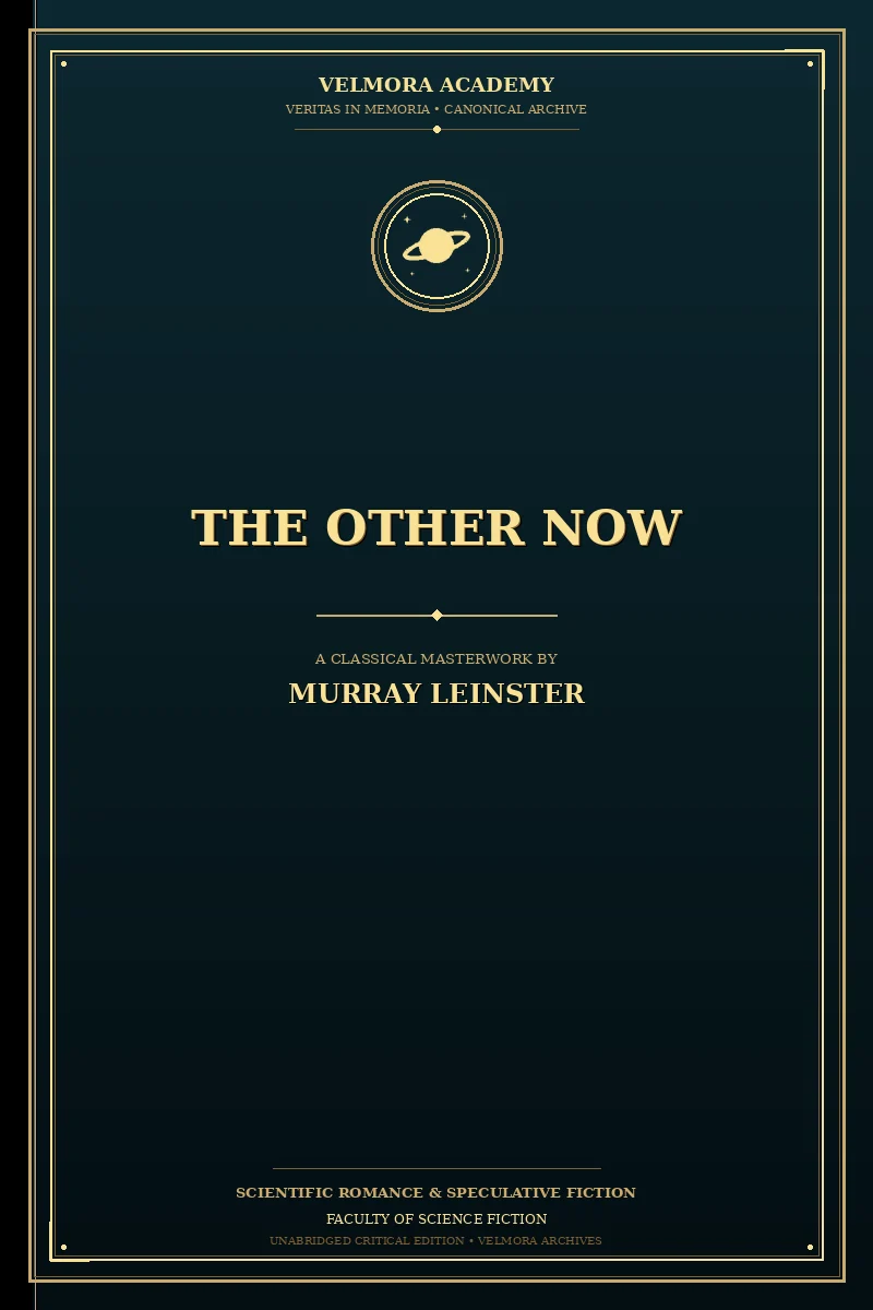 Cover of The Other Now
