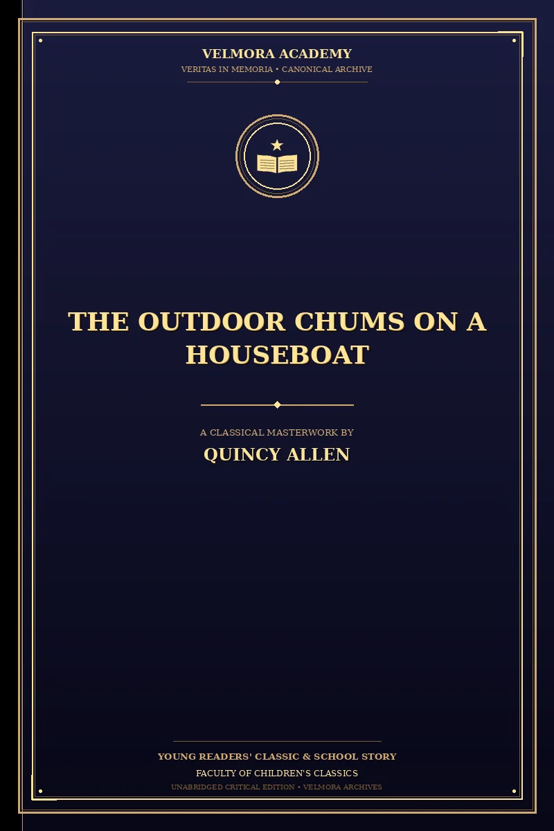Cover of The Outdoor Chums on a Houseboat