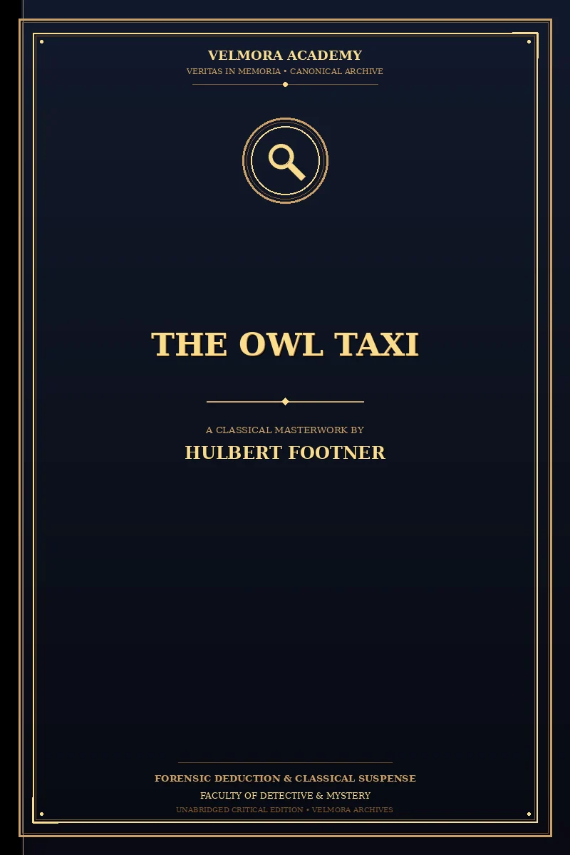 The Owl Taxi