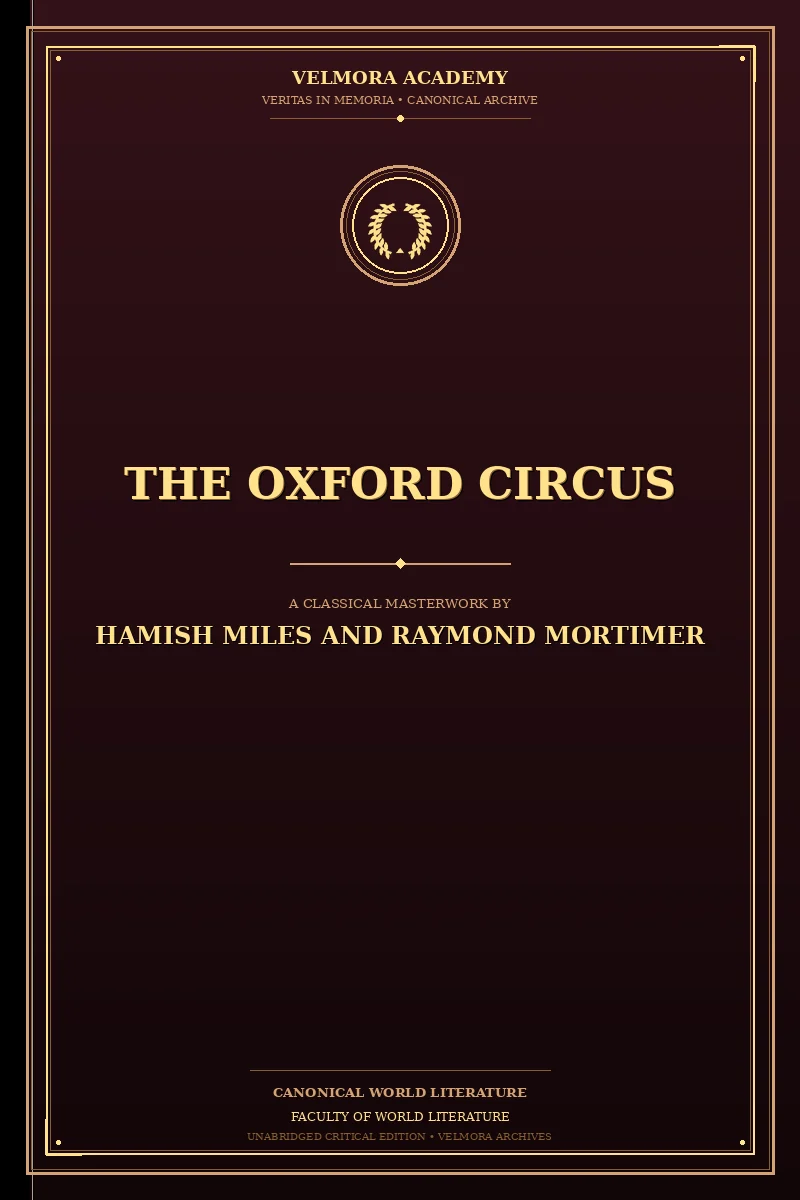 Cover of The Oxford Circus