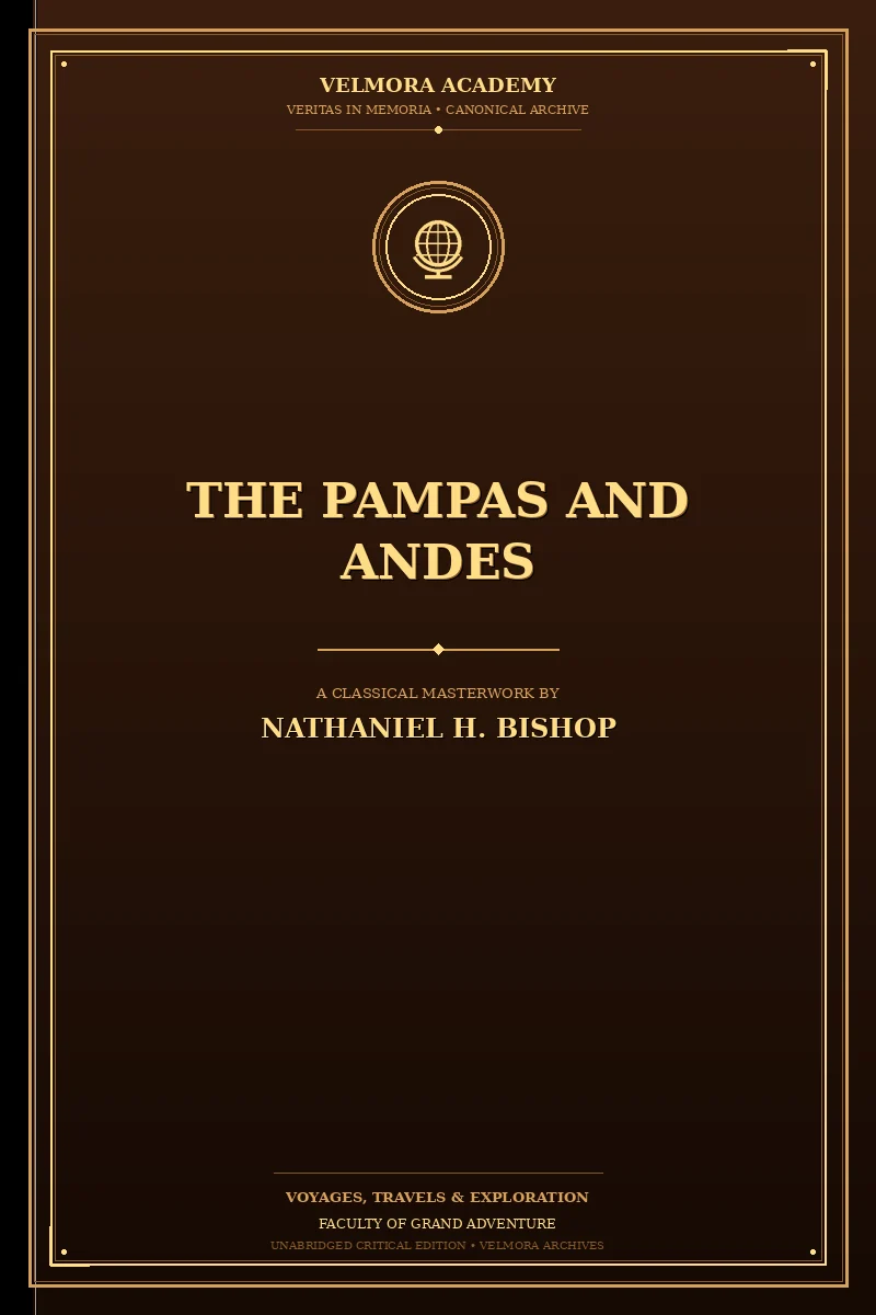 Cover of The Pampas and Andes