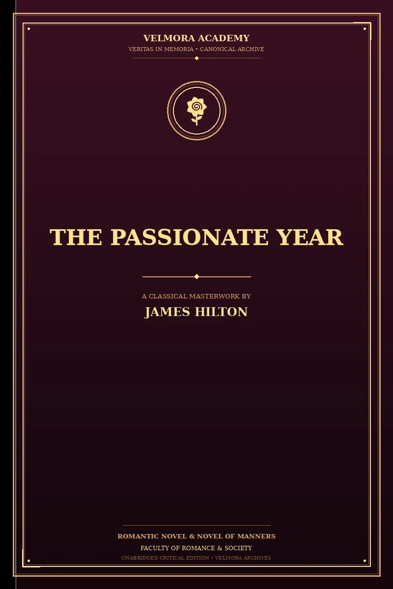 The passionate year