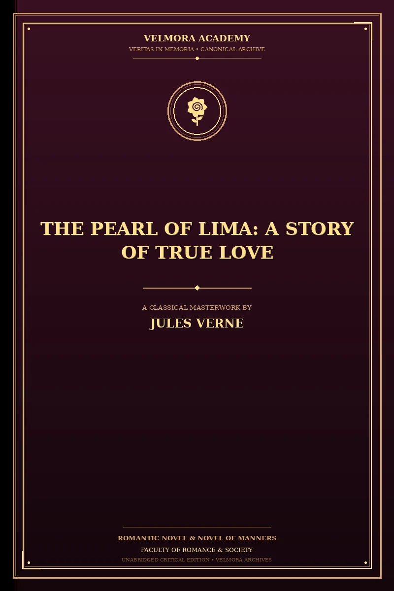 Cover of The Pearl of Lima: A Story of True Love