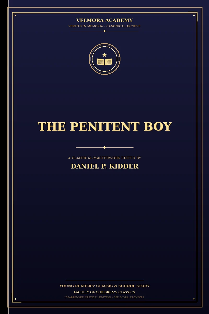 Cover of The Penitent Boy