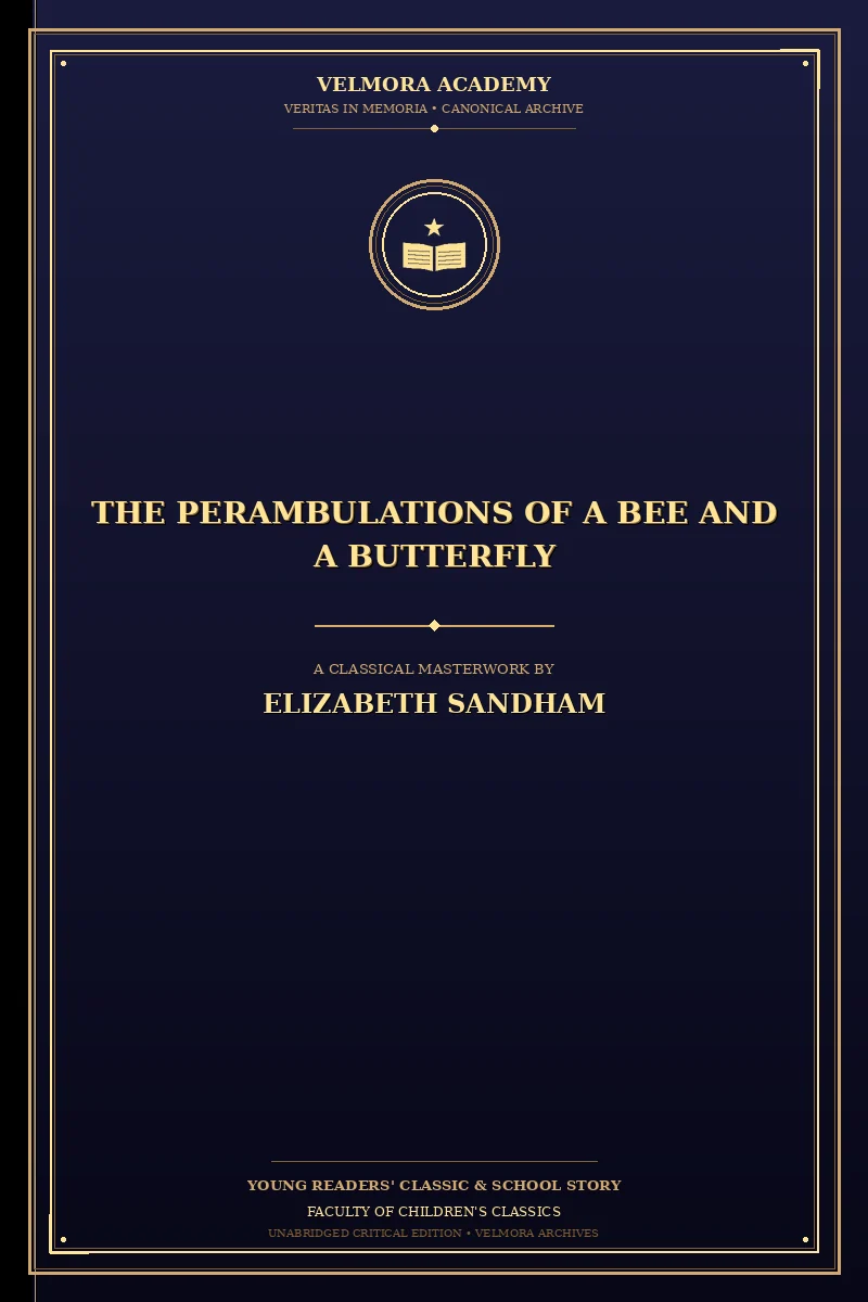 Cover of The Perambulations of a Bee and a Butterfly