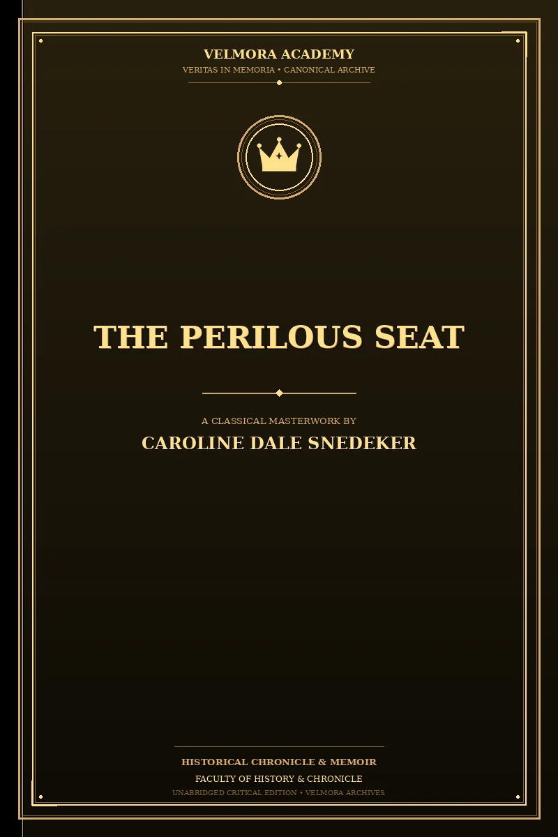 Cover of The Perilous Seat