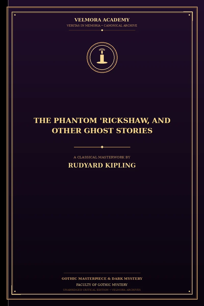 Cover of The Phantom 'Rickshaw, and Other Ghost Stories