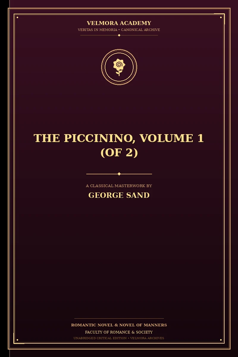 The Piccinino, Volume 1 (of 2)