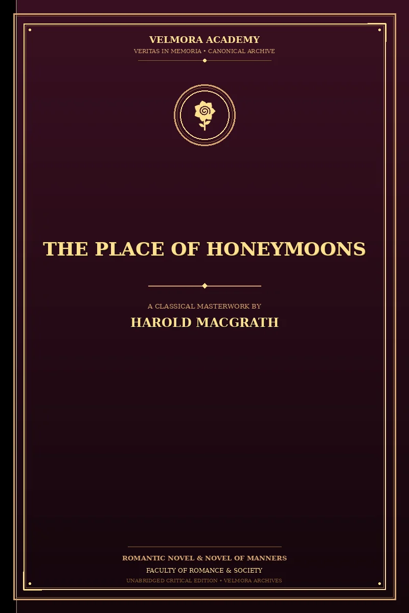 Cover of The Place of Honeymoons