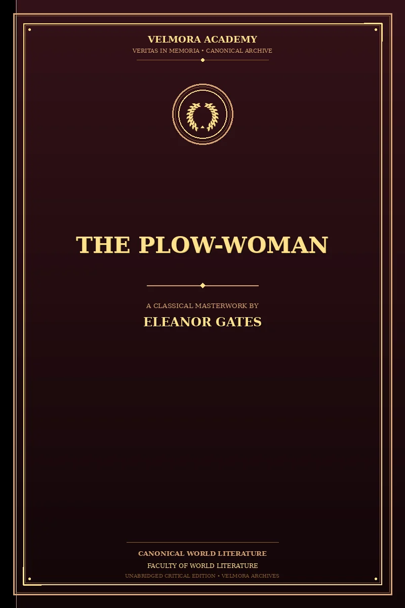Cover of The Plow-Woman