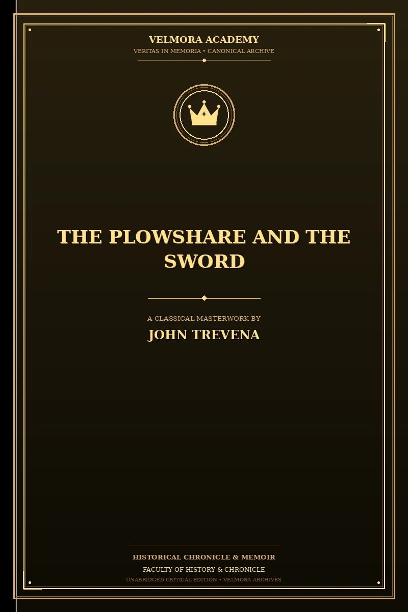 The Plowshare and the Sword