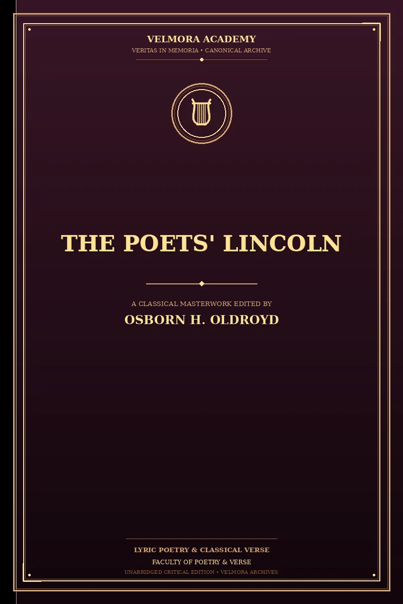 Cover of The Poets' Lincoln