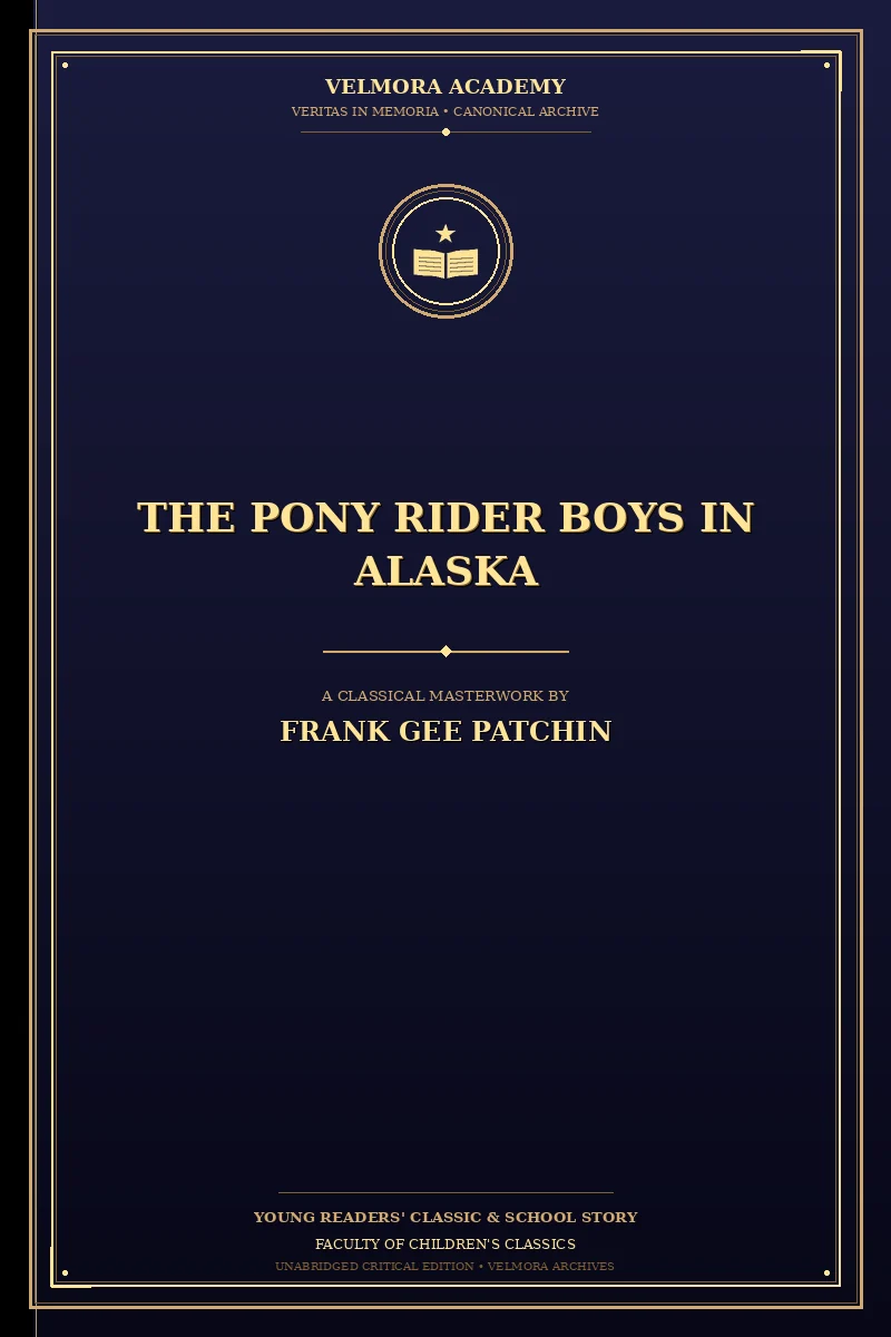 Cover of The Pony Rider Boys in Alaska