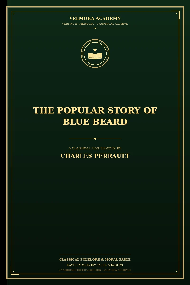 Cover of The Popular Story of Blue Beard
