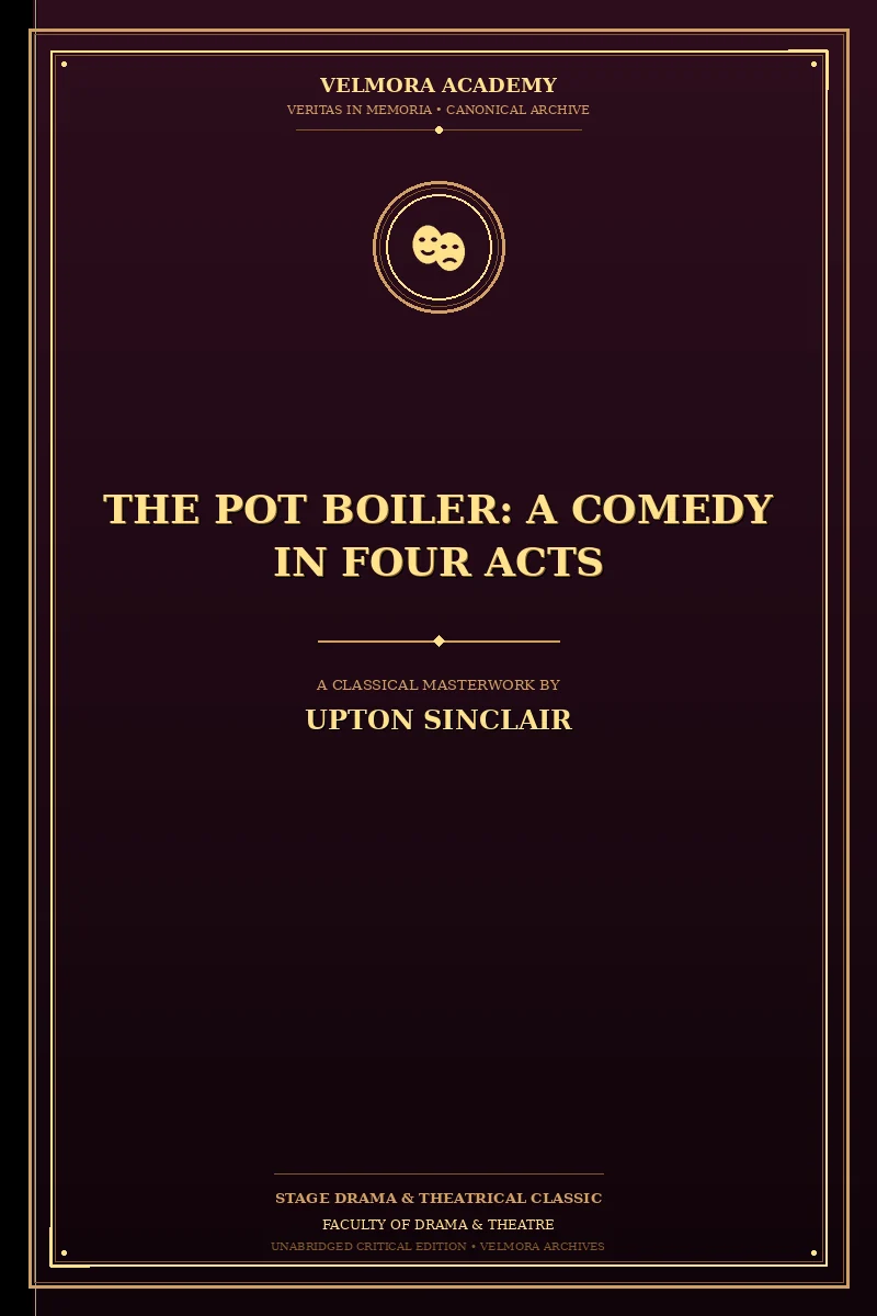 The Pot Boiler: A Comedy in Four Acts