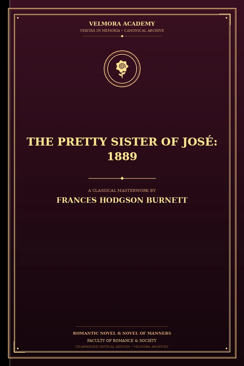 The Pretty Sister of José: 1889