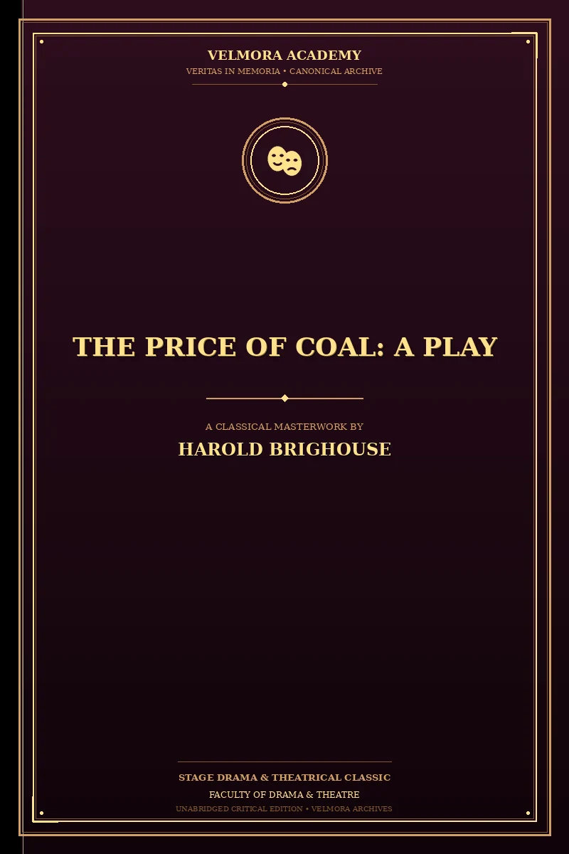 Cover of The Price of Coal: A Play