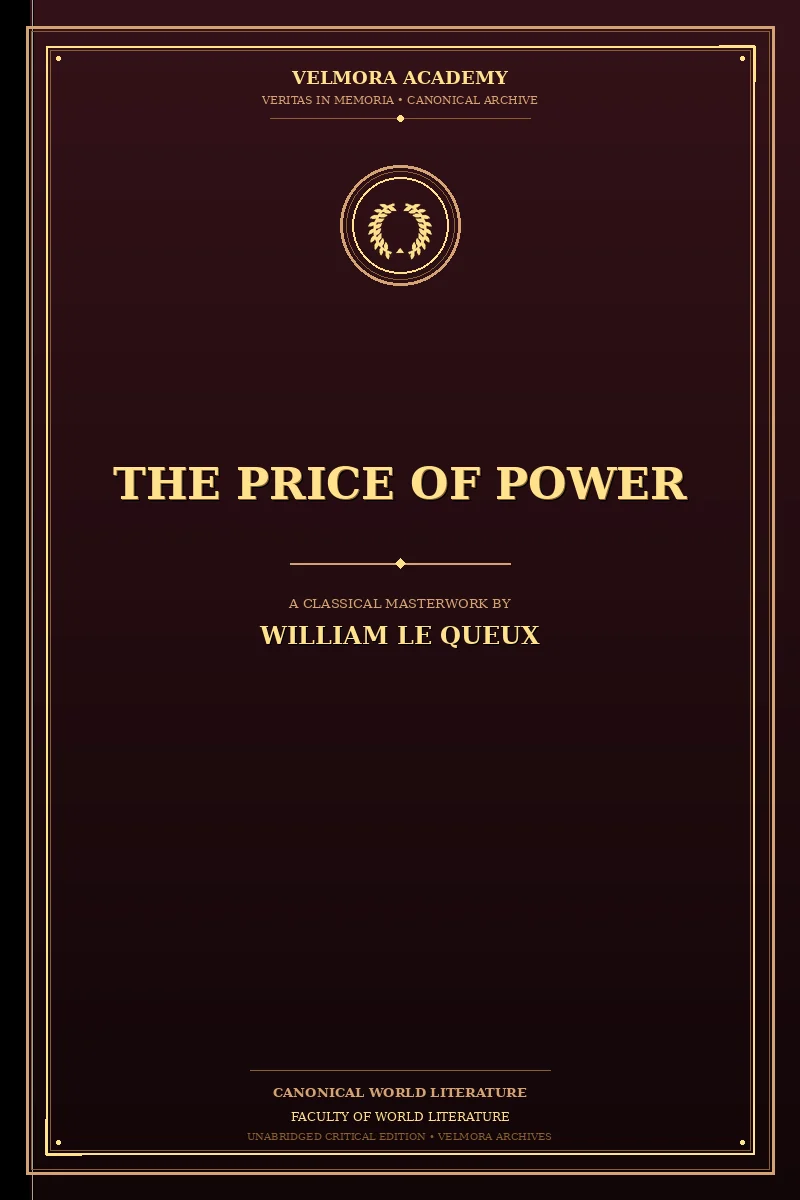 Cover of The Price of Power