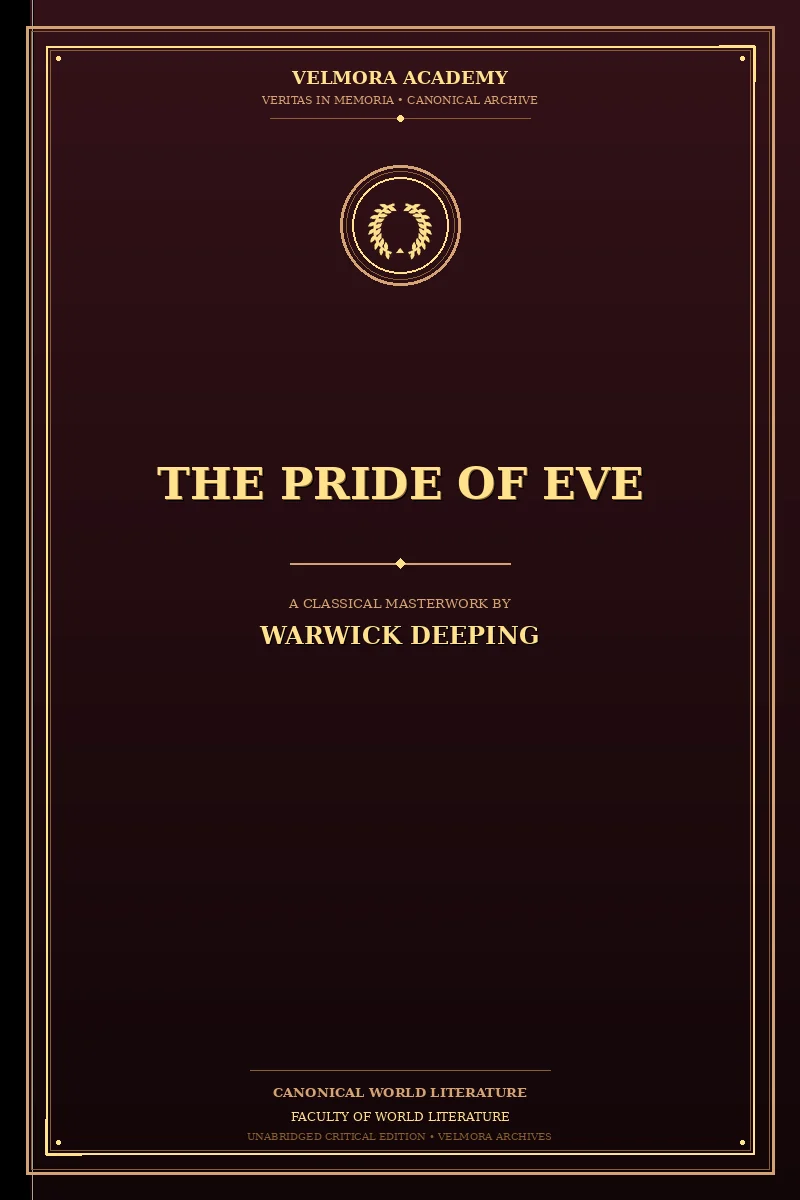 Cover of The Pride of Eve