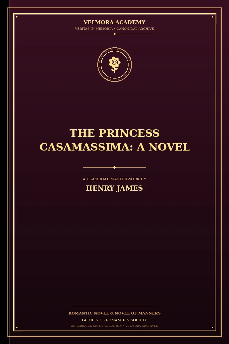 The Princess Casamassima: A Novel