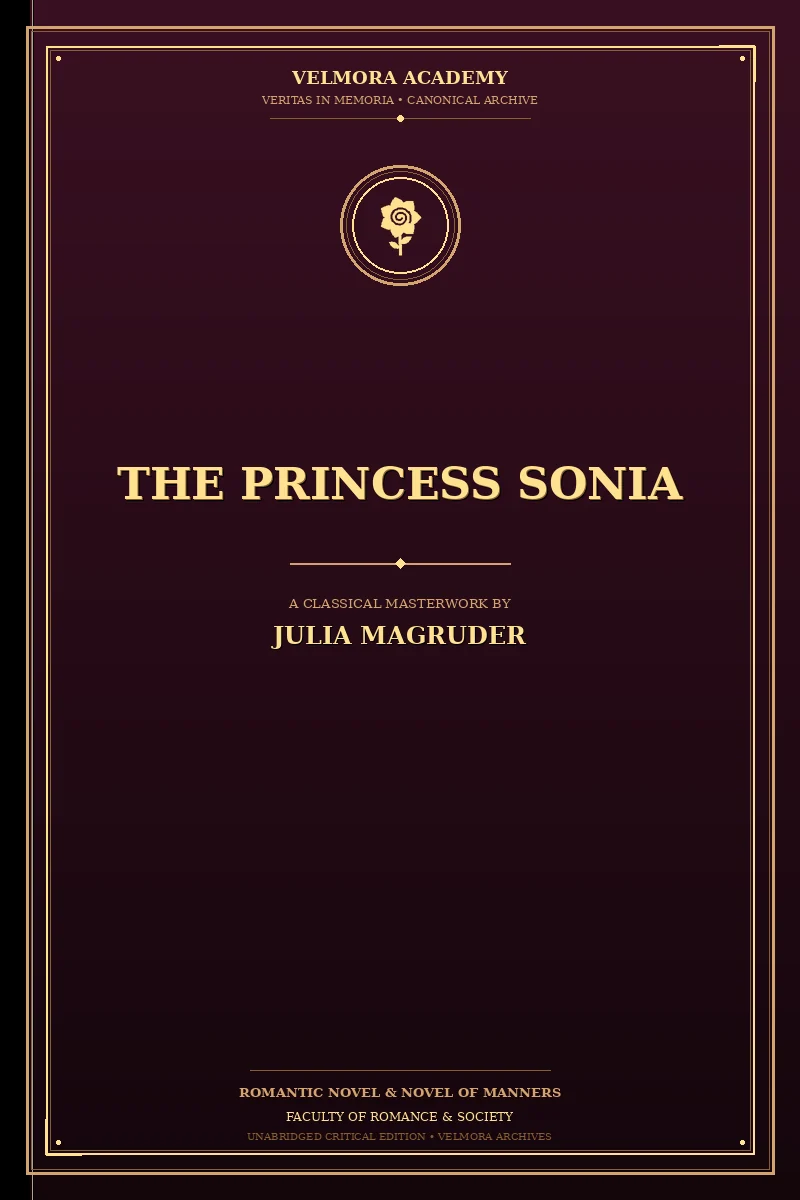 Cover of The Princess Sonia