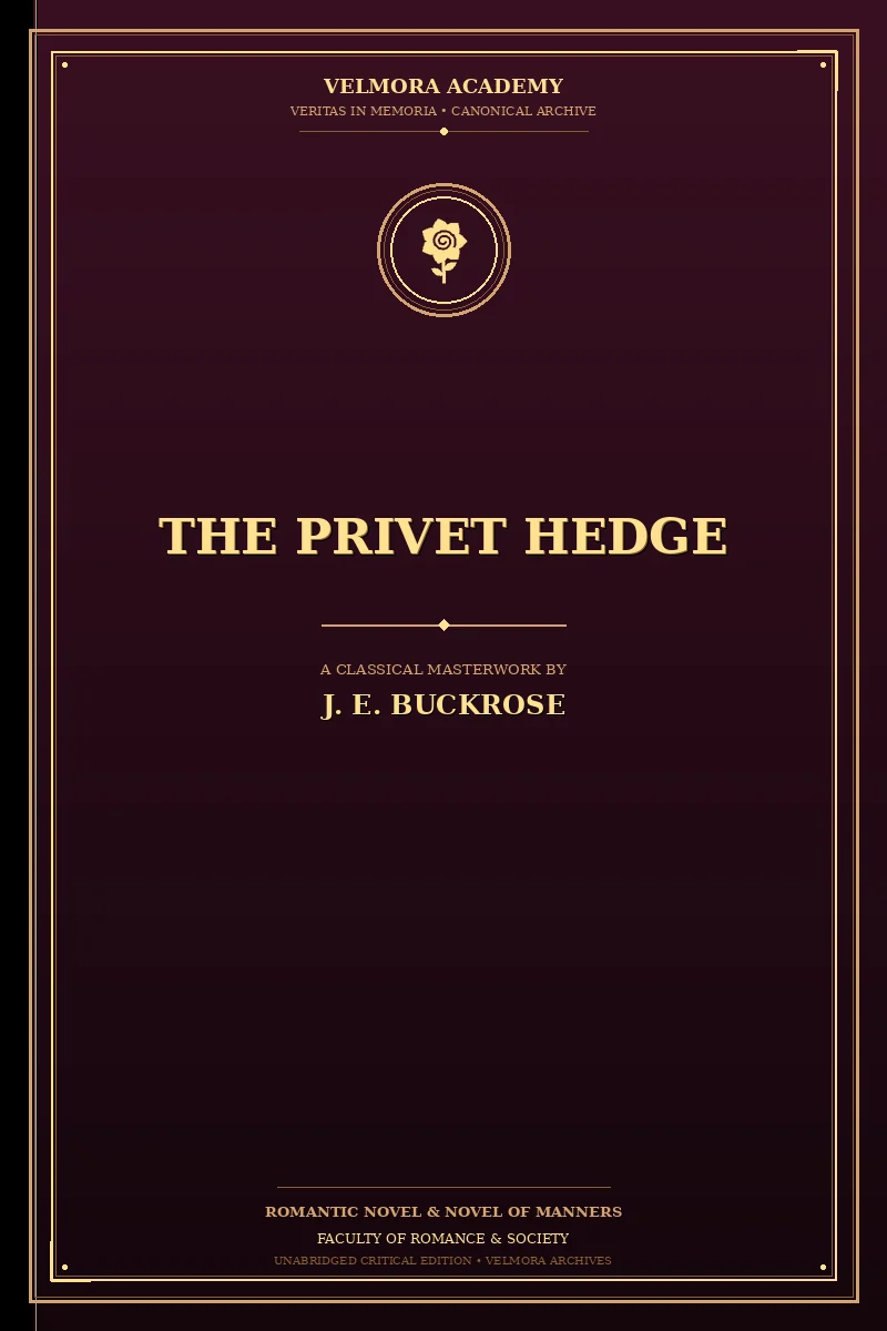 The Privet Hedge