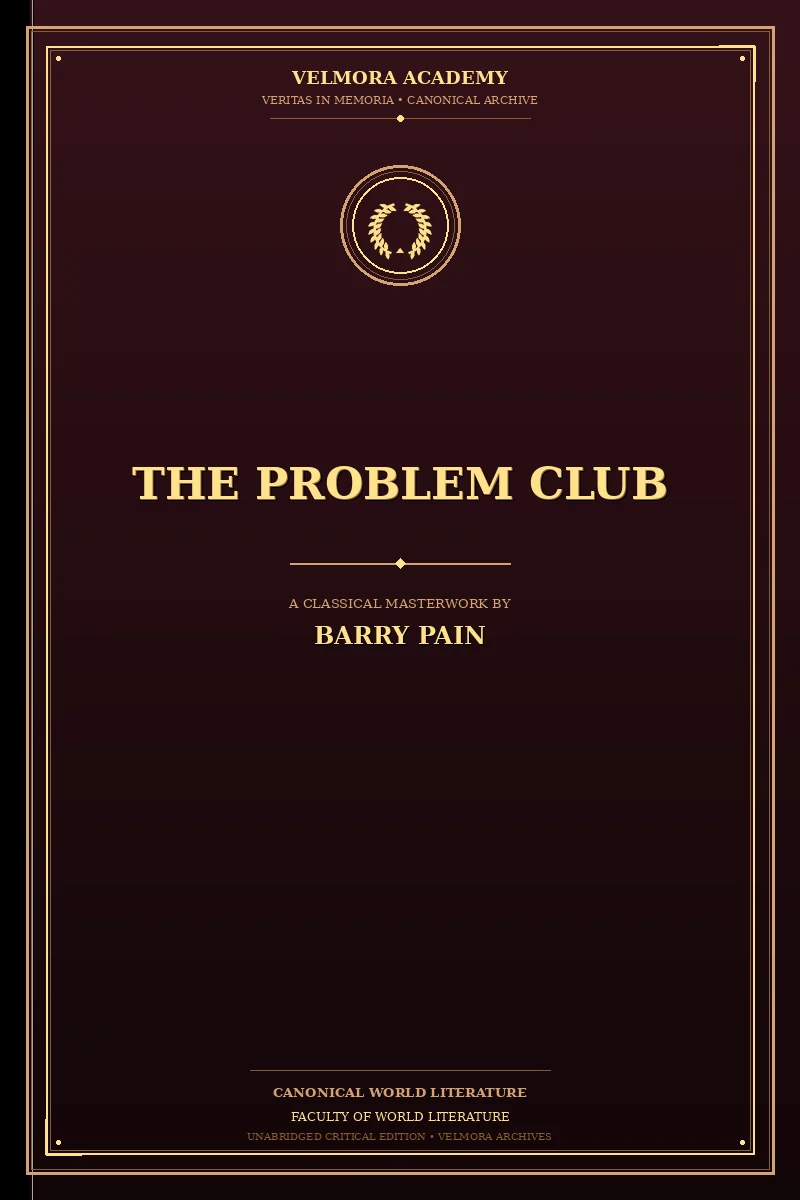 The Problem Club
